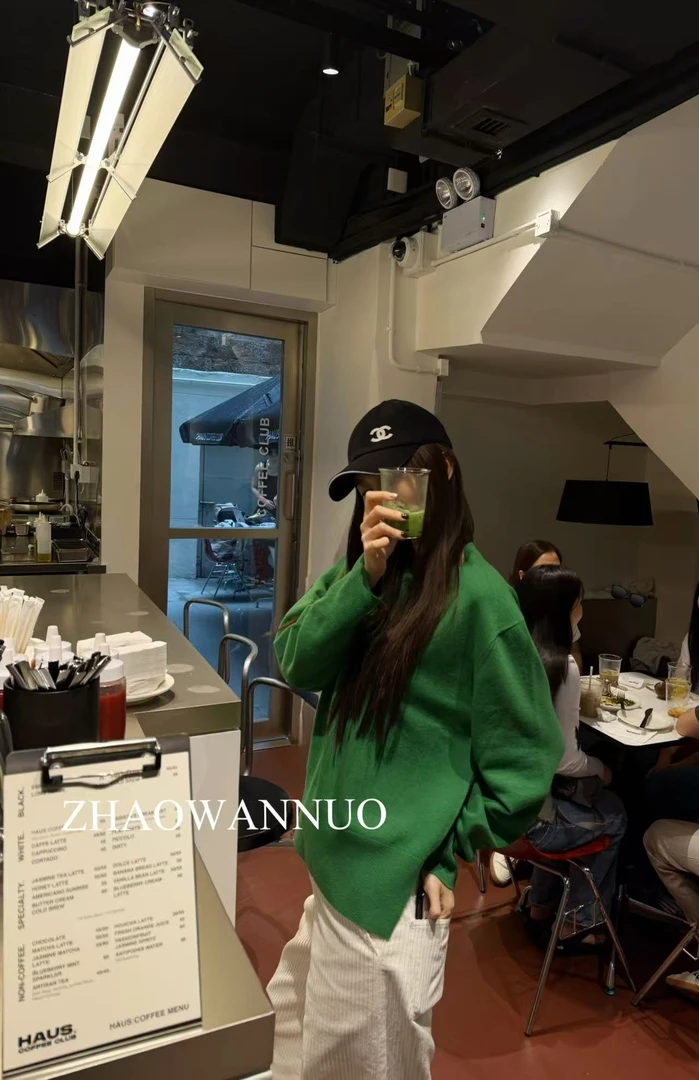 ZHAO WANNUO 丨 ROW进口长绒棉直筒灯芯绒阔腿裤NC1101