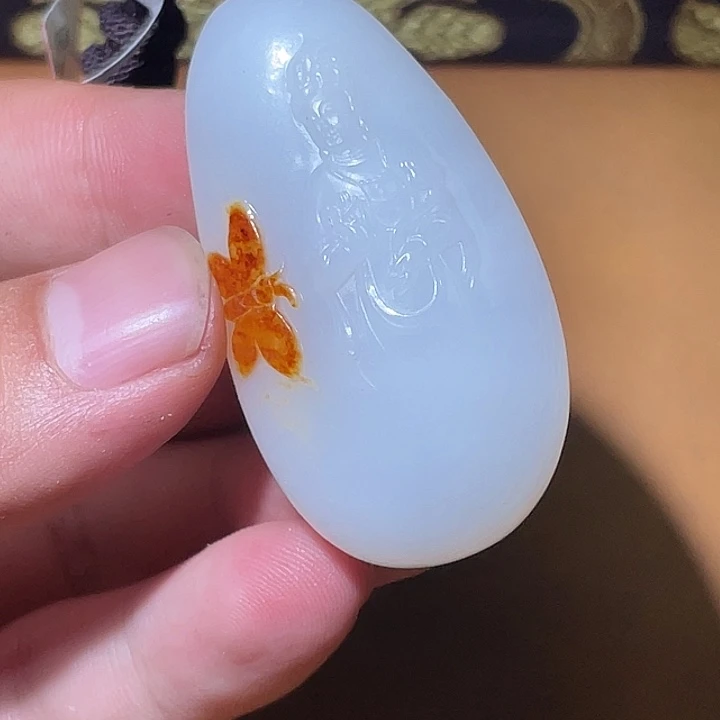 高***！颈饰未镶嵌和田玉CC