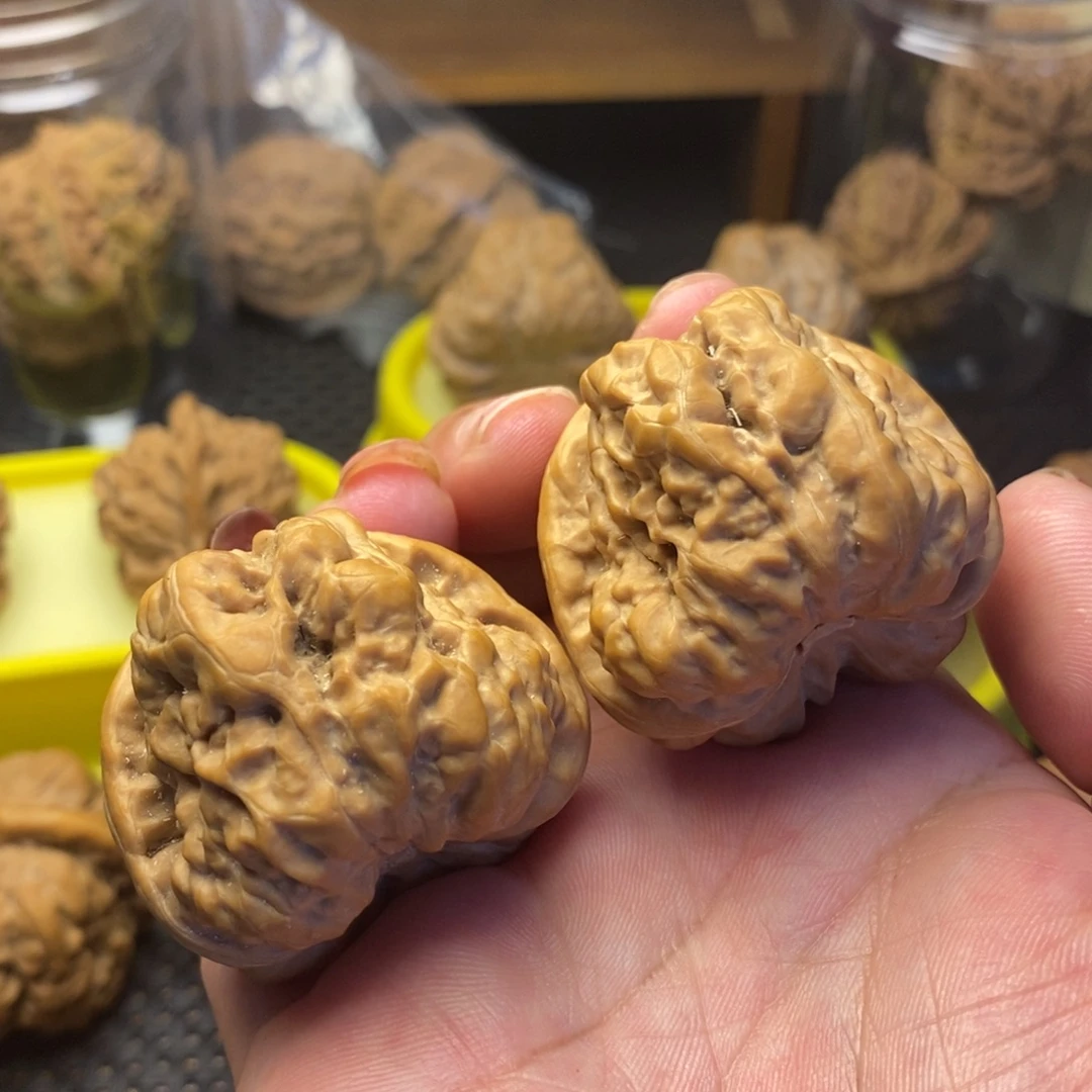 三***文吊坠文玩核桃精品蛤莫……