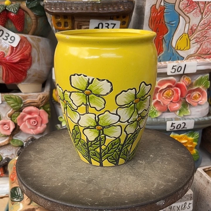 粗陶材质多肉花盆