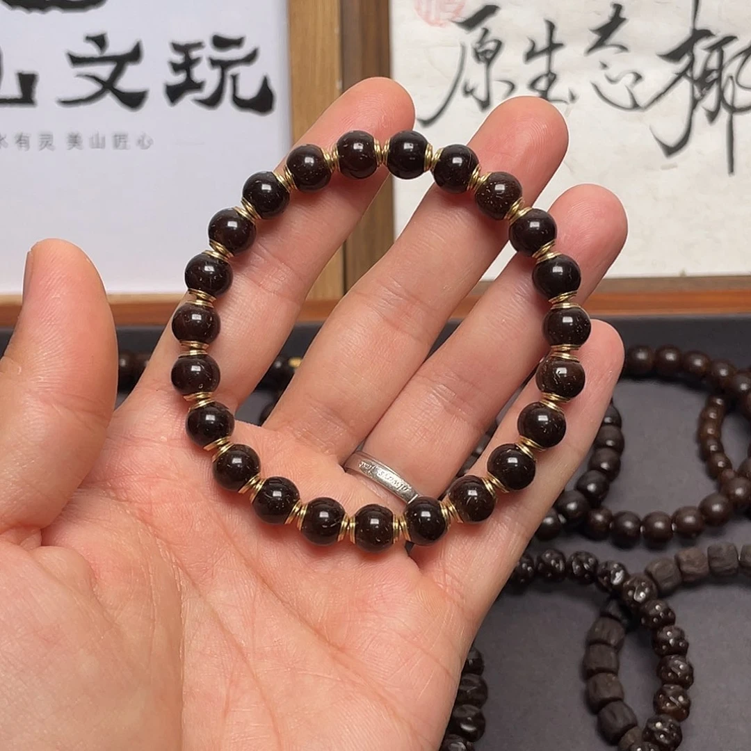 椰蒂手串8.5圆珠手串