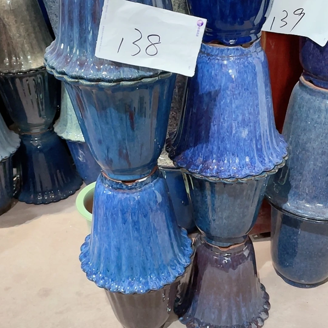 【闪购商品】紫砂花盆圆*兰花125888588