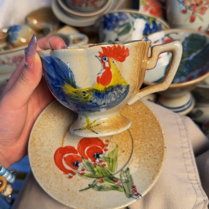 瓷片景德镇陶瓷手工手绘