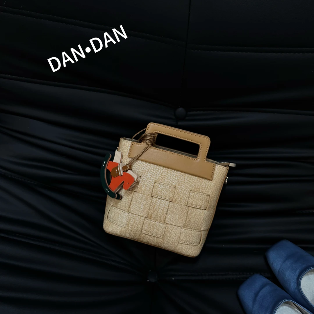 Dan·Dan 韩系简约百搭真皮女包D803-2508