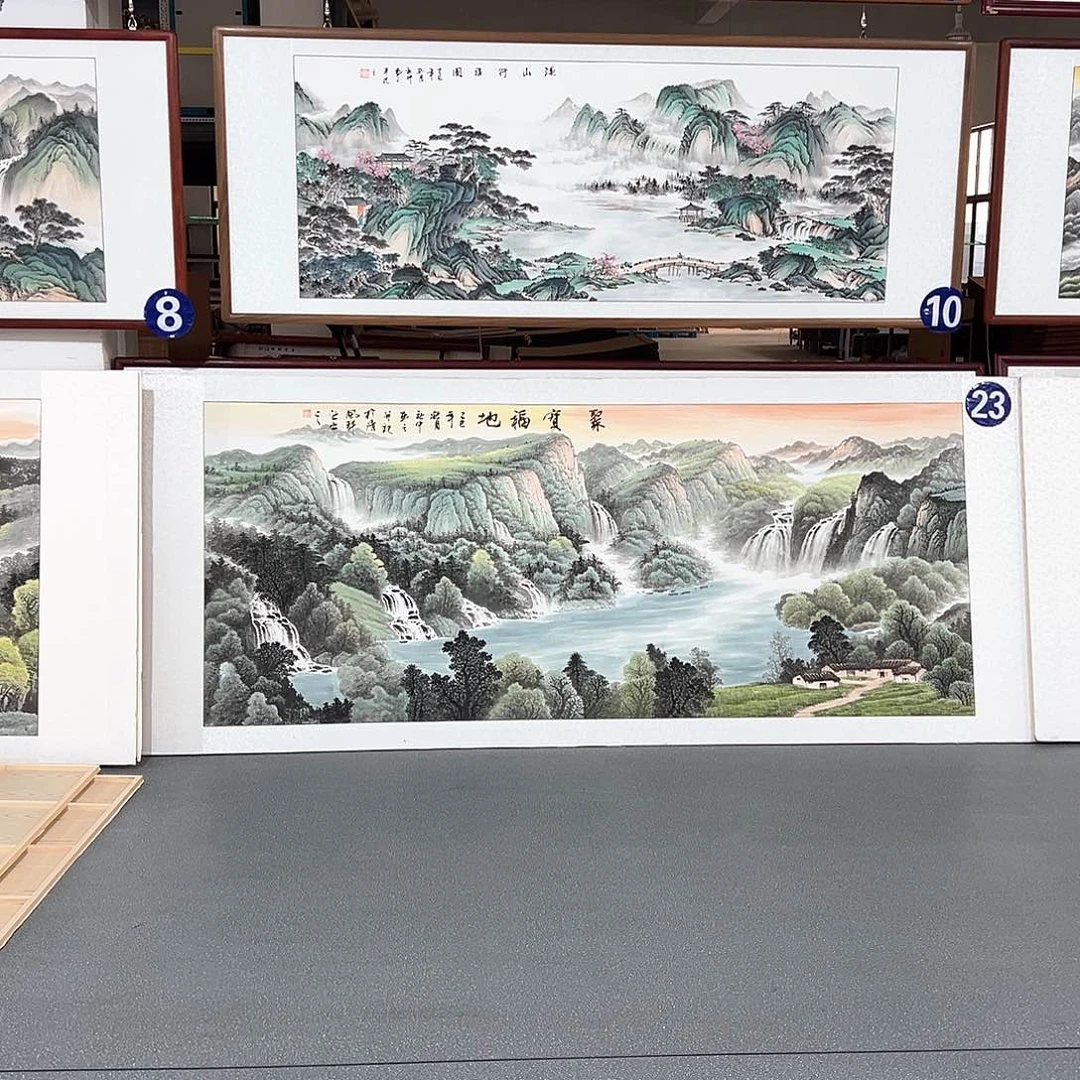 国画手绘保证假一罚万