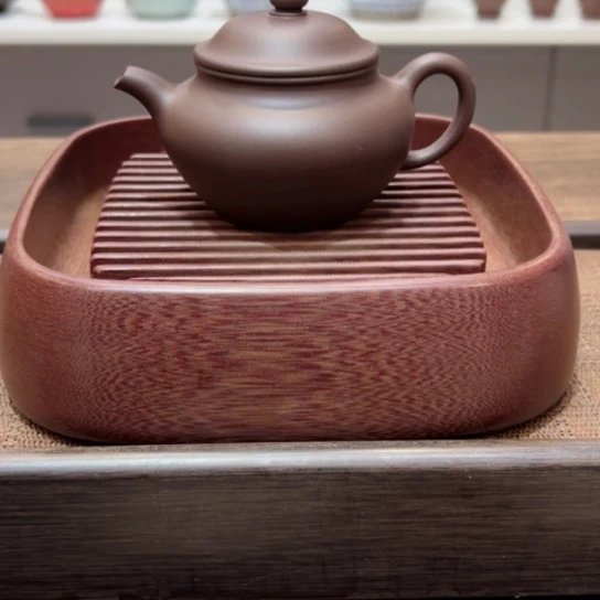 紫砂茶壶本地紫泥半手工瑕