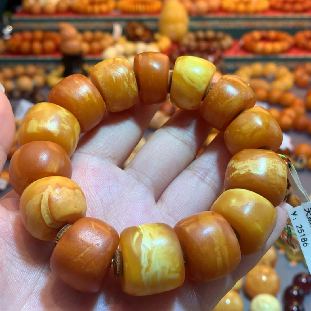 【闪购商品】未镶嵌蜜蜡手串蜜蜡手串