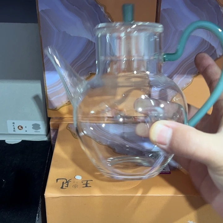 玉见 青色高把壶