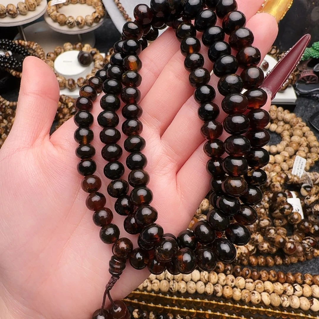 琥珀未镶嵌手链抚顺琥珀