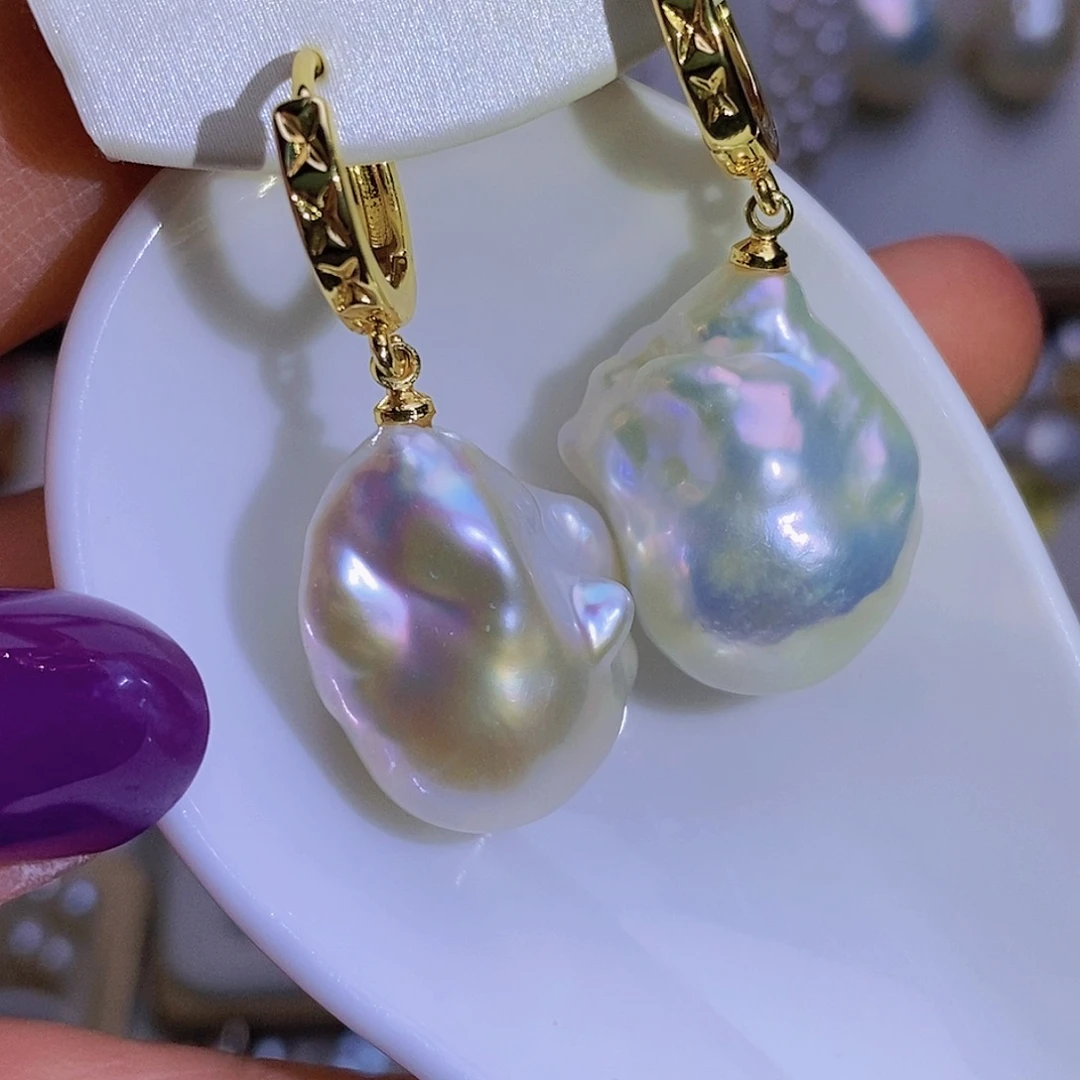 *****银S925镶嵌淡水珍珠淡水珍珠