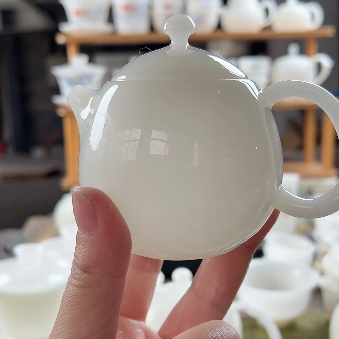 璞玉釉烧龙蛋壶200ml