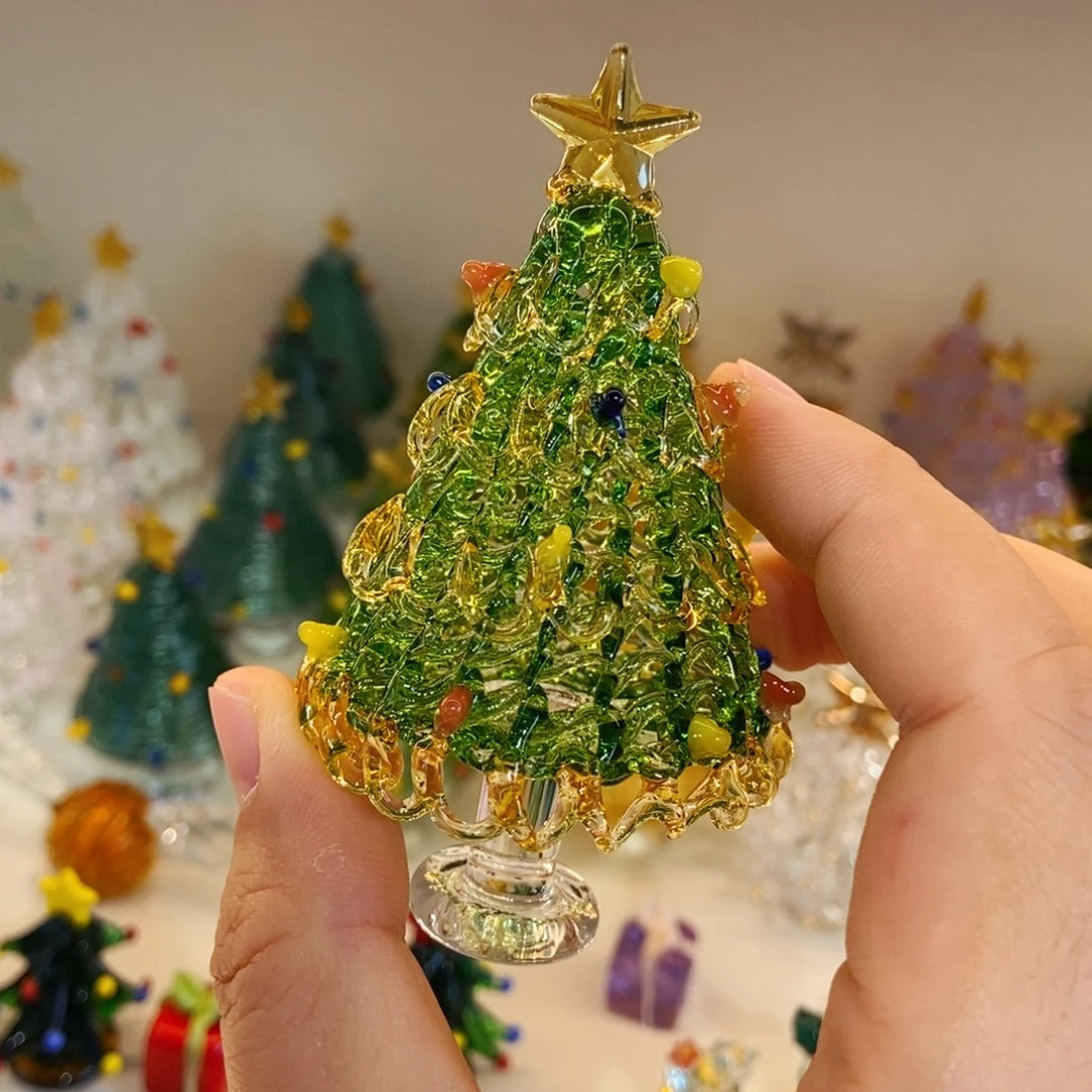 手工艺品琉璃绿金