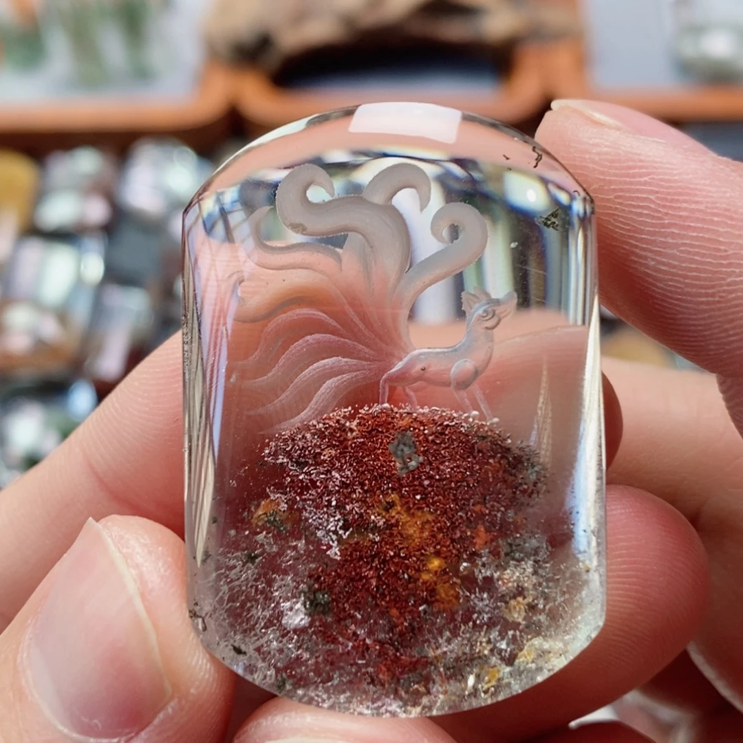 水晶吊坠(不含链)未镶嵌