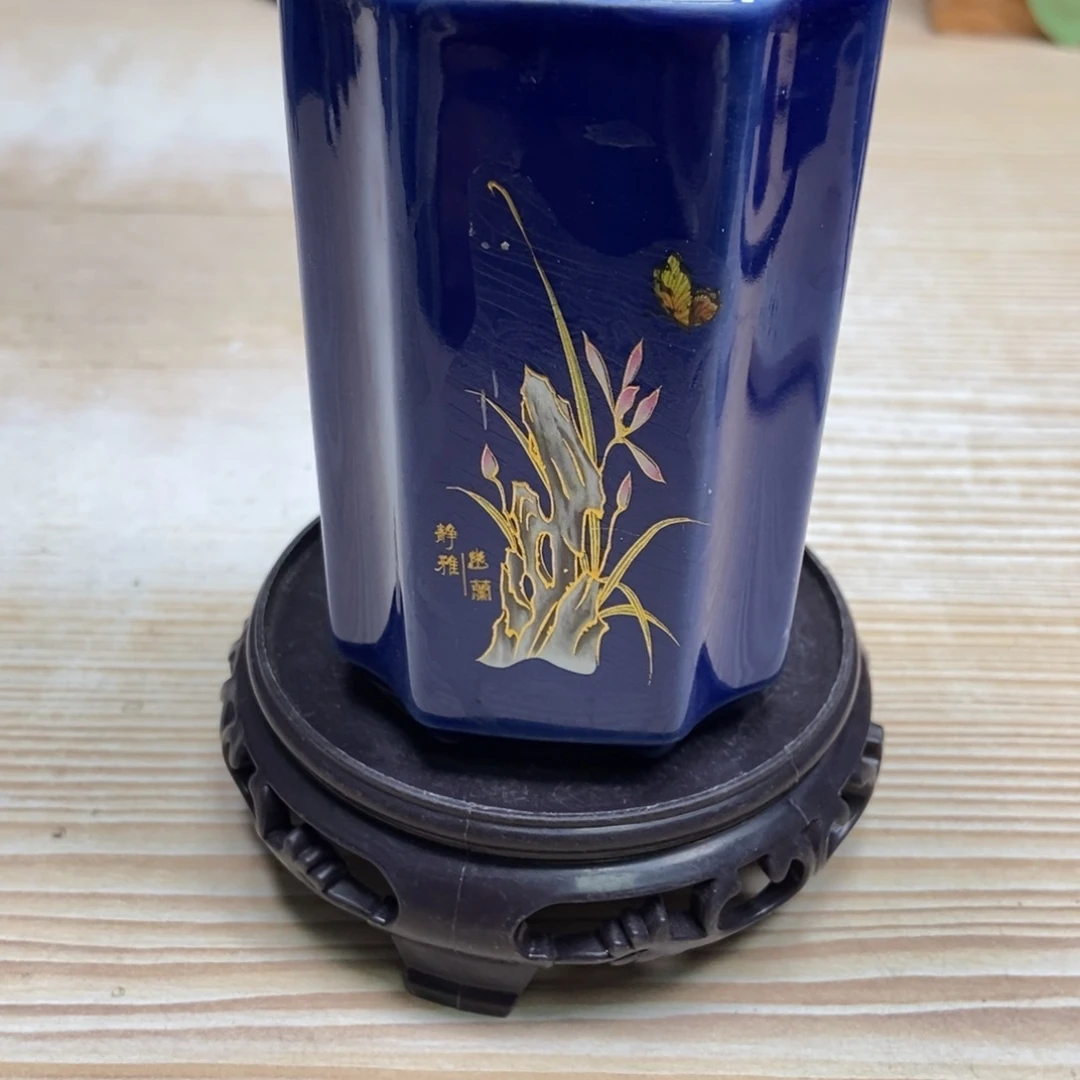 瓷片陶瓷花盆陶瓷艺术