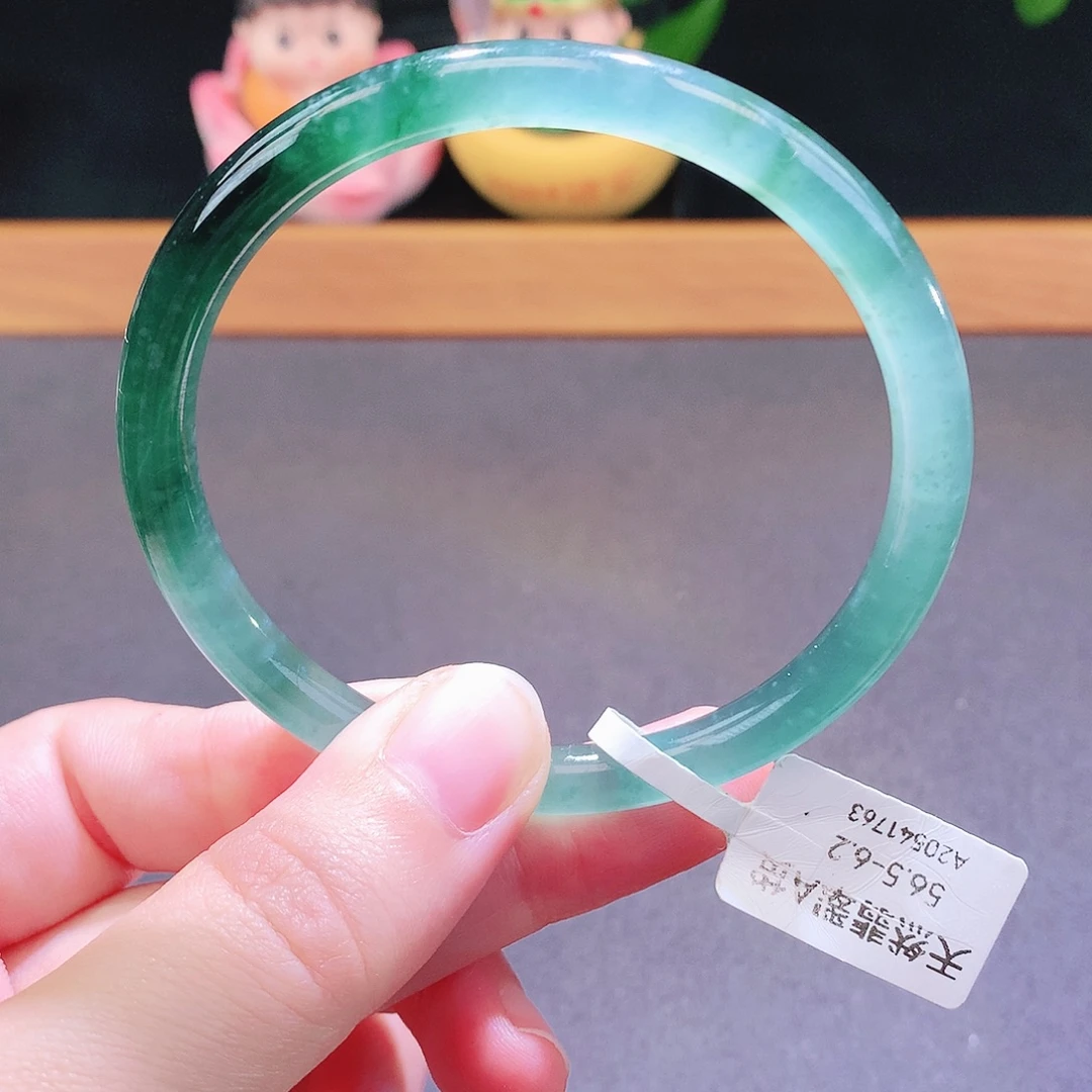 翡翠未镶嵌手镯天然翡翠