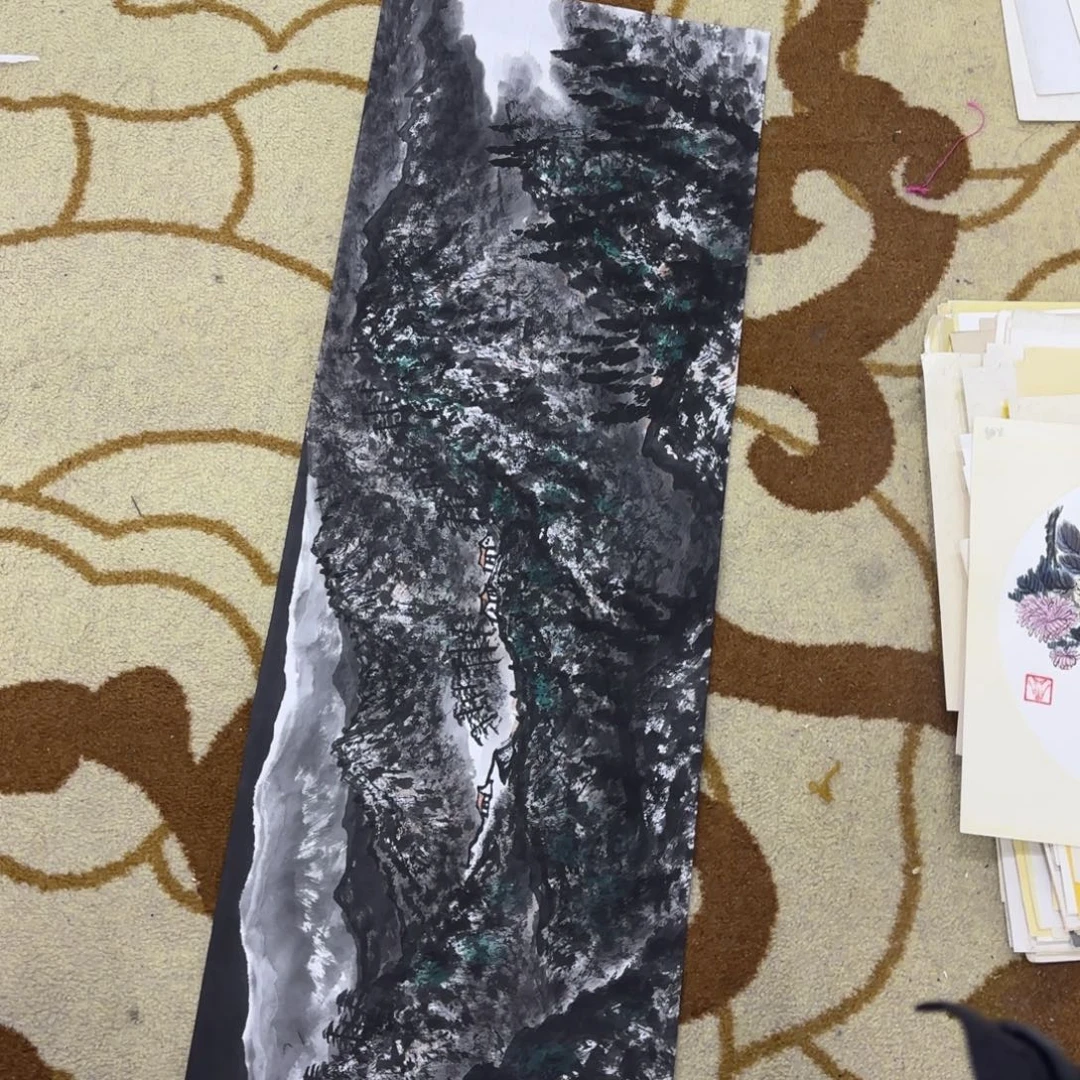 国画孙立春100-34山水艺