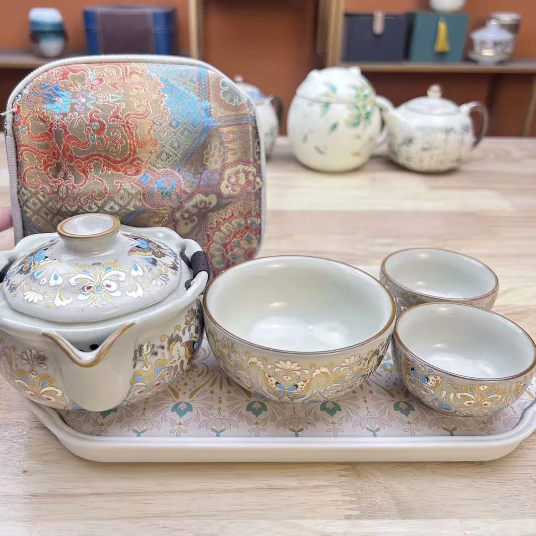 KK0748+XXYP0001L汝窑旅行茶具手抓壶