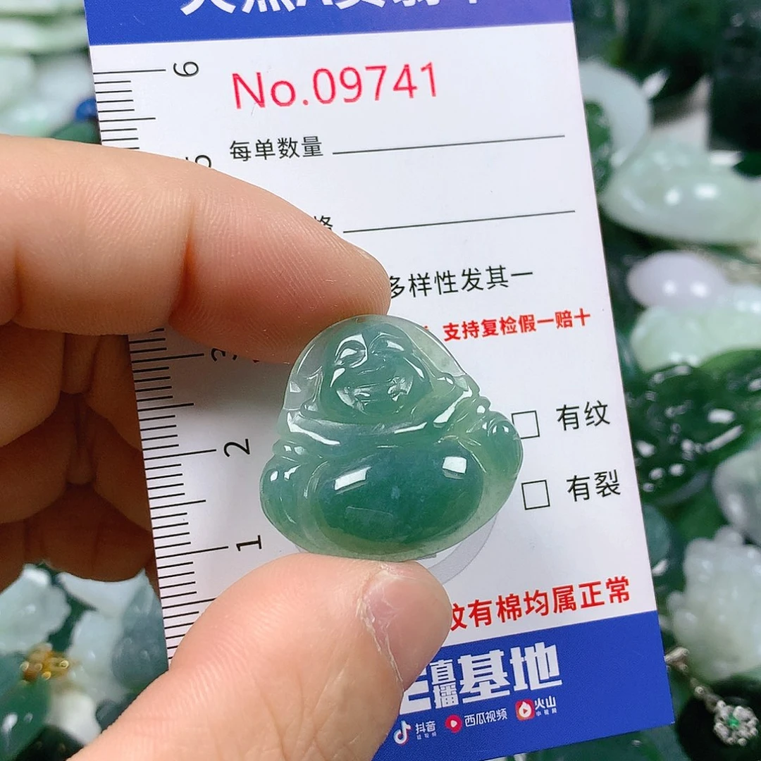 翡翠颈饰未镶嵌天然翡翠