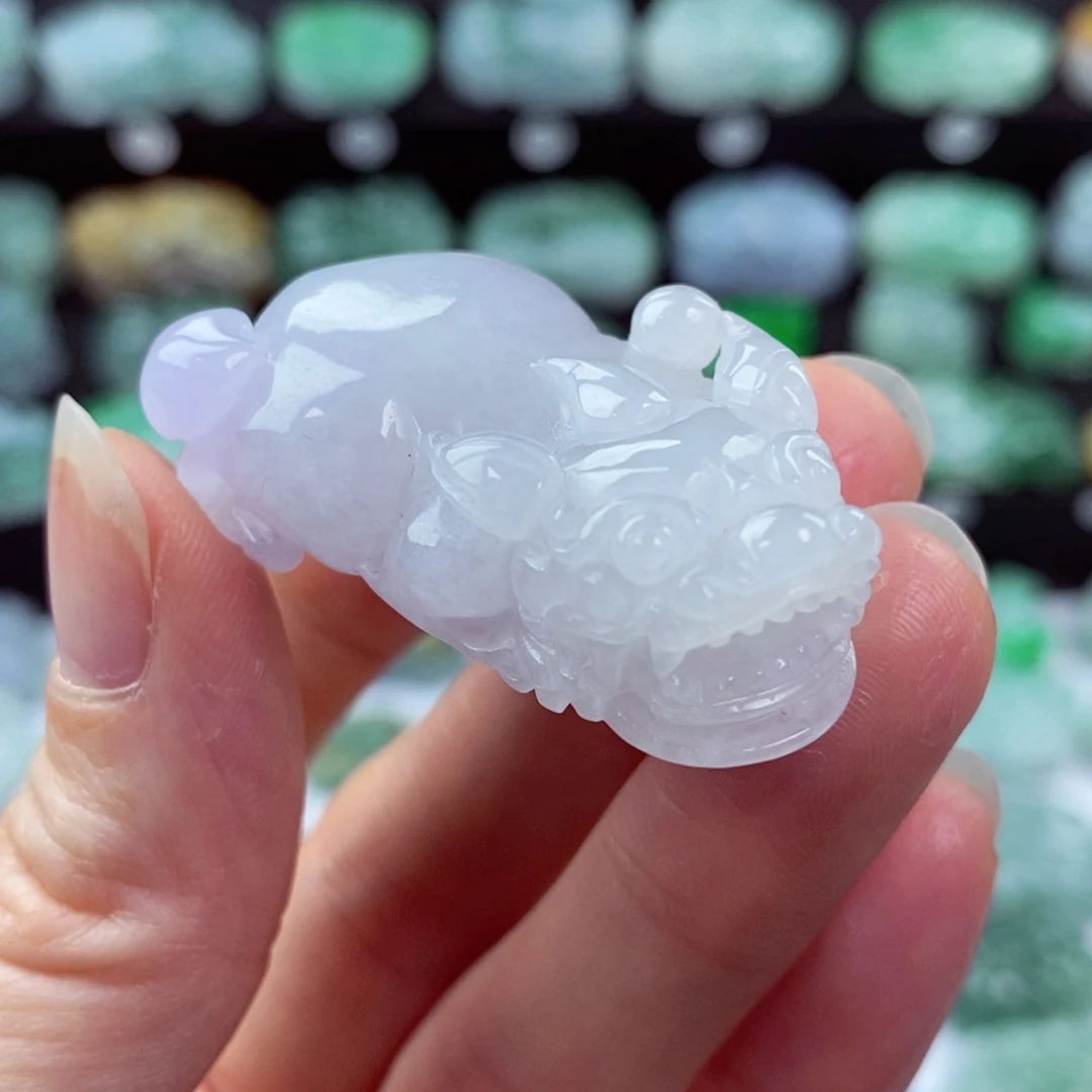 翡翠颈饰未镶嵌天然