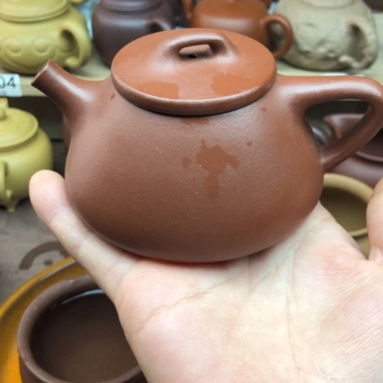 茶壶紫砂小红泥子冶180豪升左右