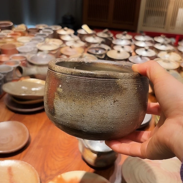 备前烧作品大茶洗
