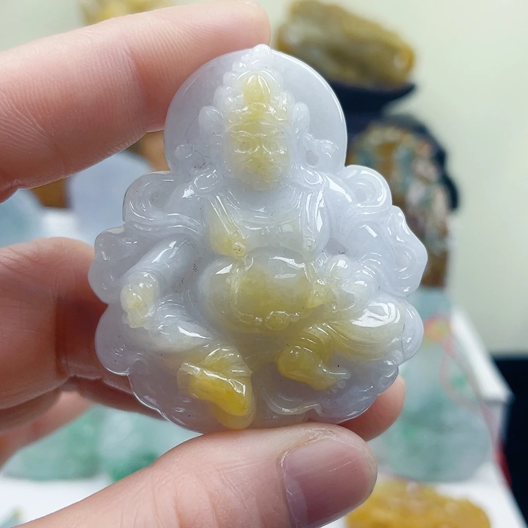 翡翠未镶嵌颈饰2222