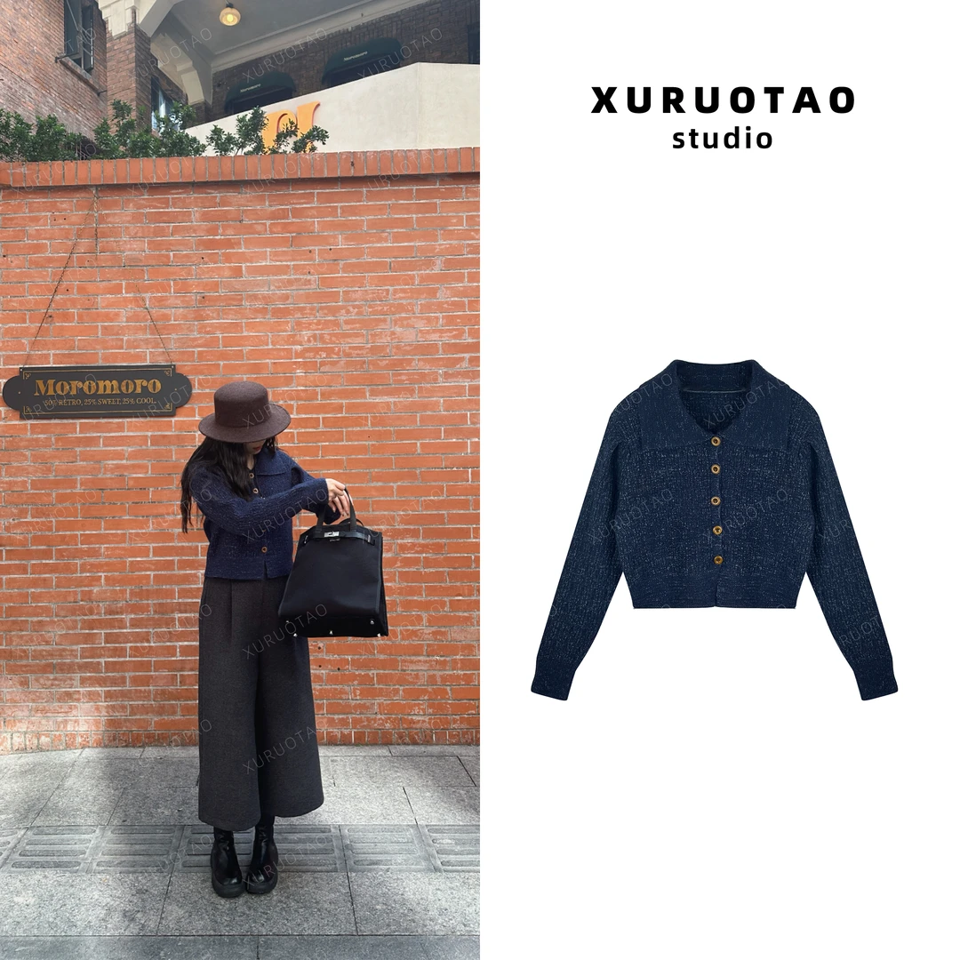 XURUOTAO【西西里】秋冬时尚百搭针织毛衣 T6361