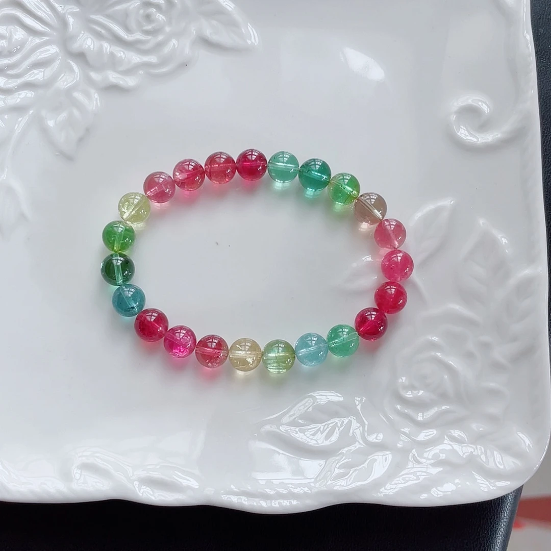 手链未镶嵌碧玺8.2mm左右