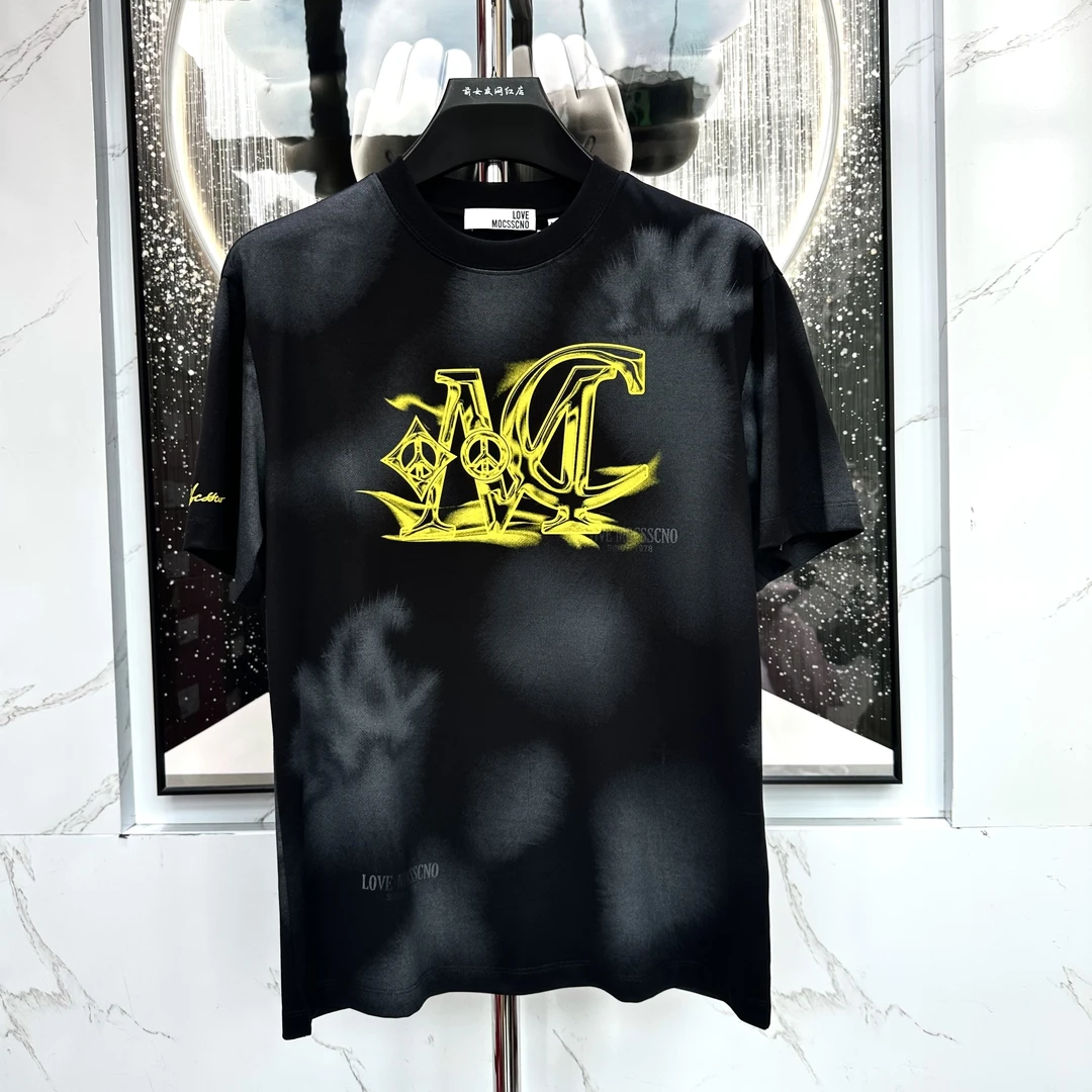 阔【曼斯凯奴短袖】新款夏季潮流休闲时尚男士圆领打底短袖圆领0300