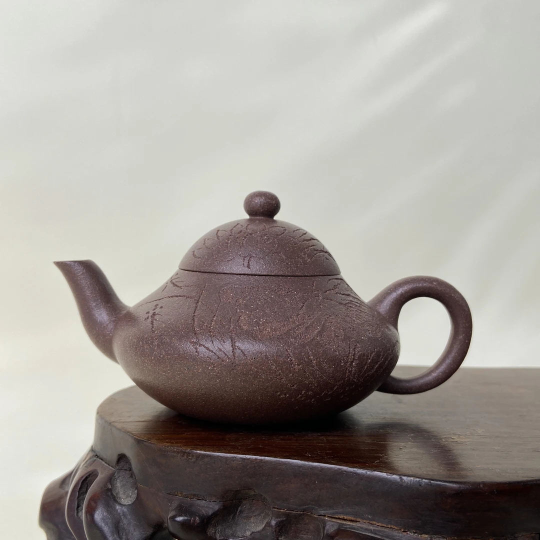 宜兴手工紫砂陶 （实力派2）茶壶GSQ4296-7