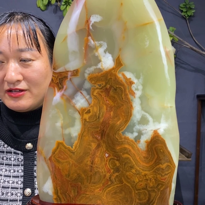 石材精品古青石摆件