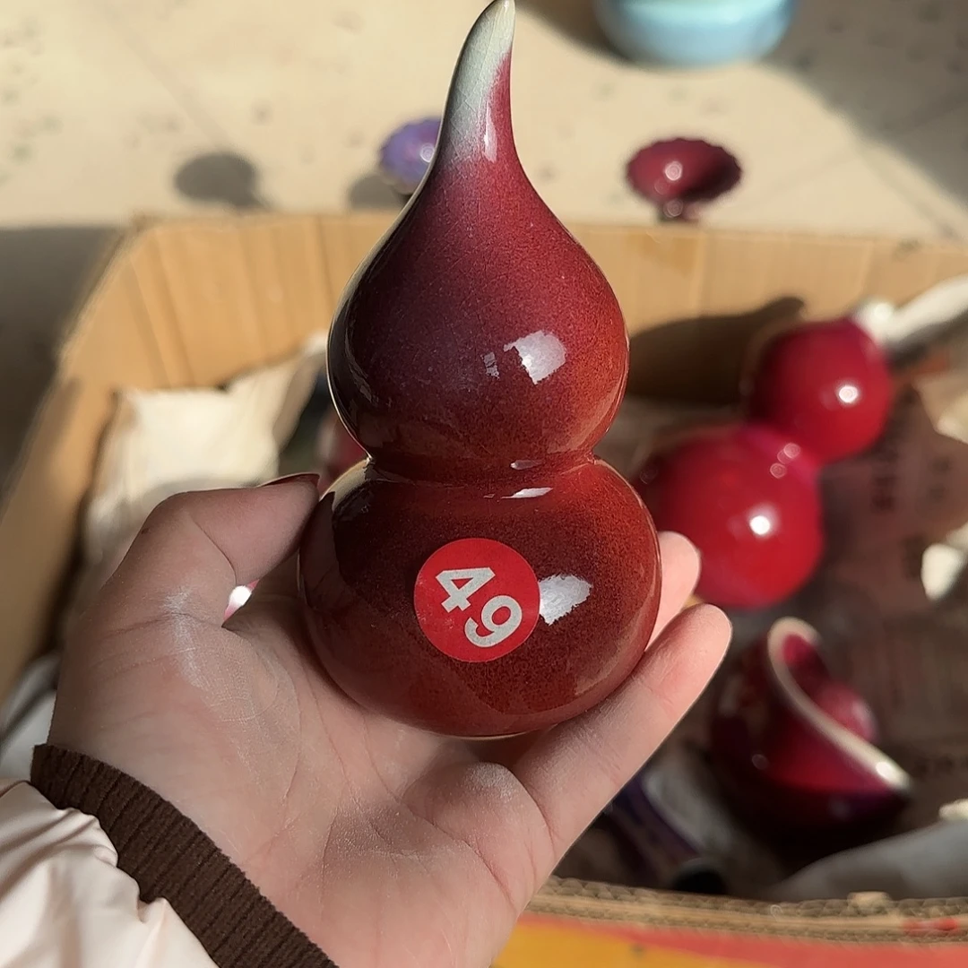 陶摆件郑家钧窑摆件