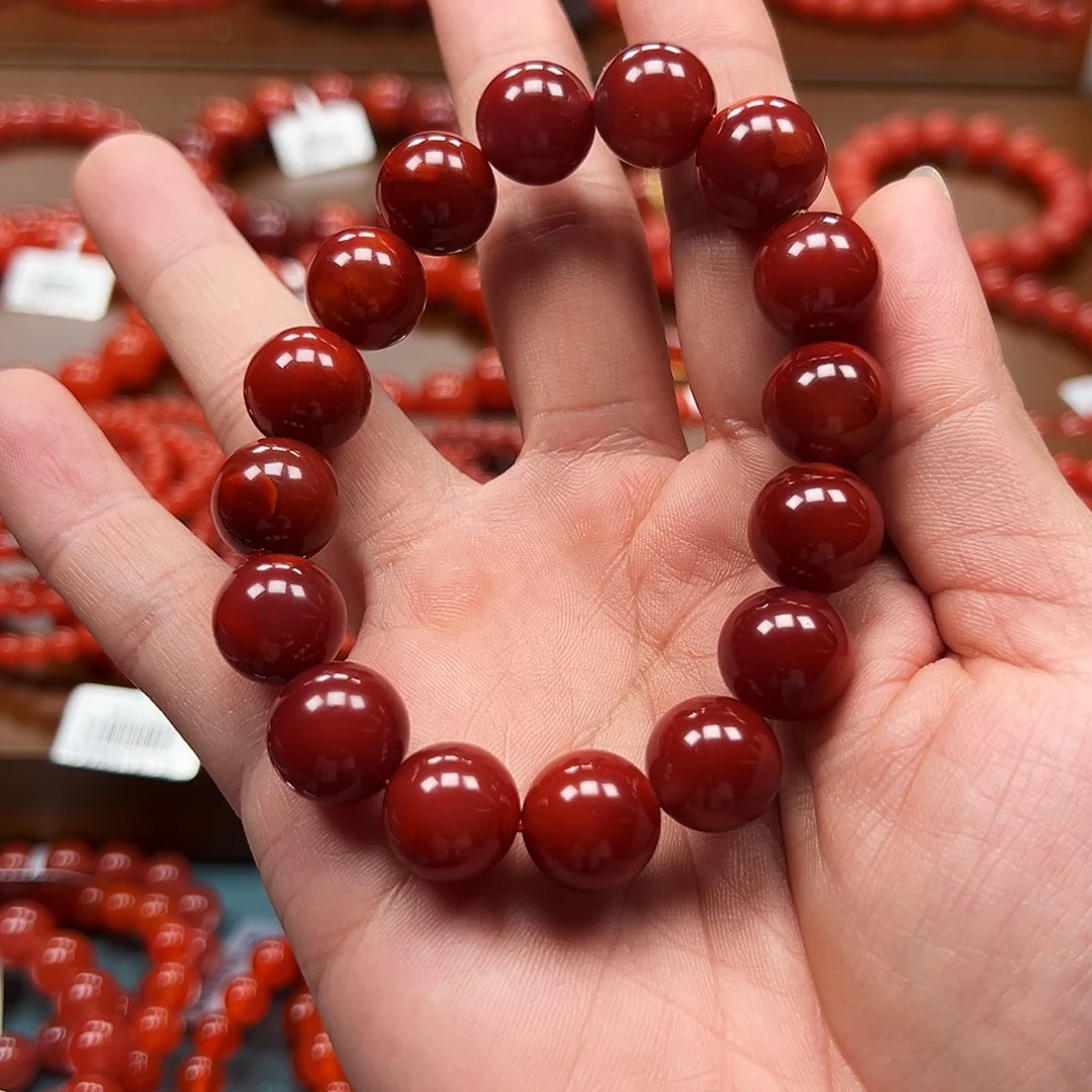 南红玛瑙未镶嵌手串