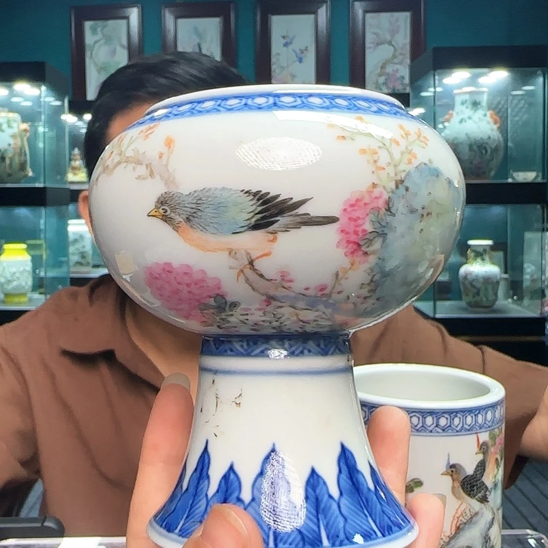 杯景德镇陶瓷手工制作