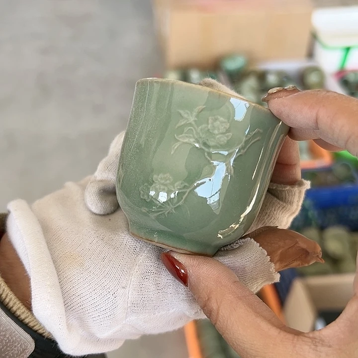小米茶器龙泉青瓷