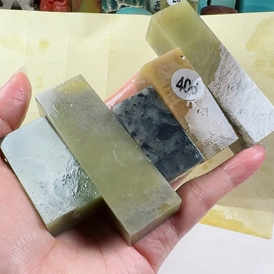 寿山石印石雨*印石章料……