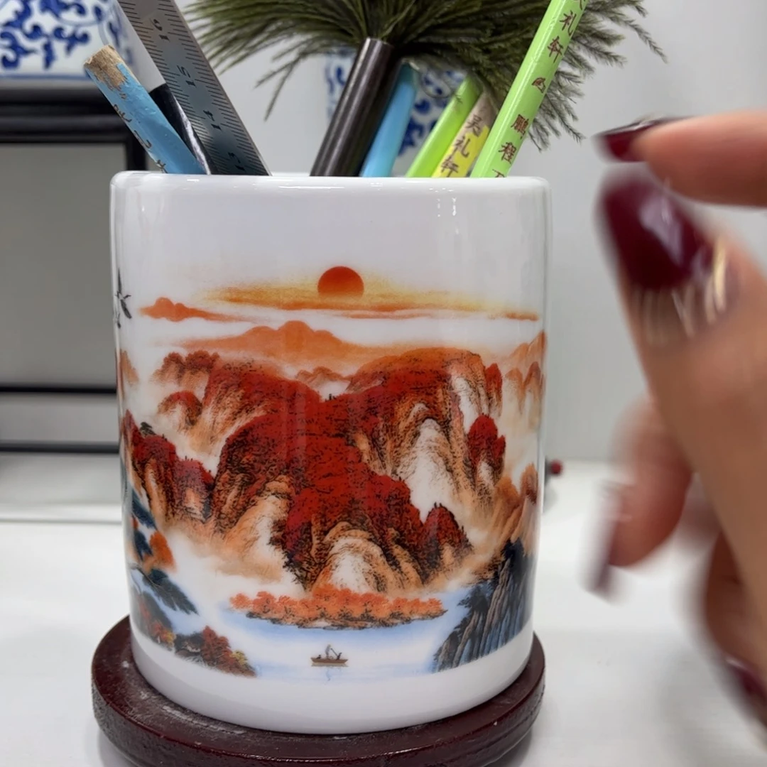 景德镇陶瓷花瓶摆件