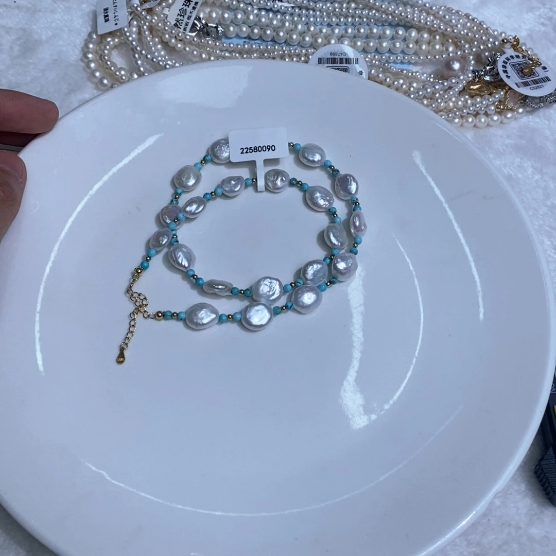 淡水珍珠颈饰未镶嵌