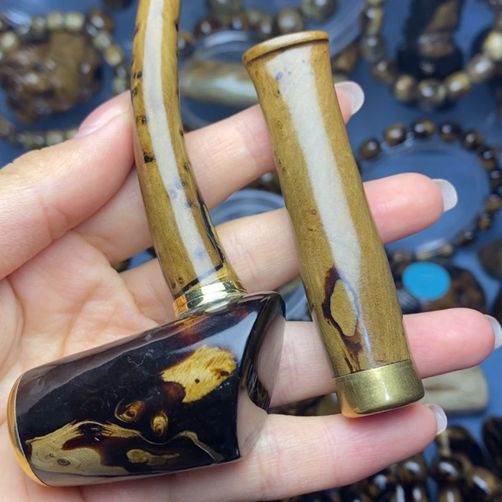 香榧木潇**兵血柳精品烟斗