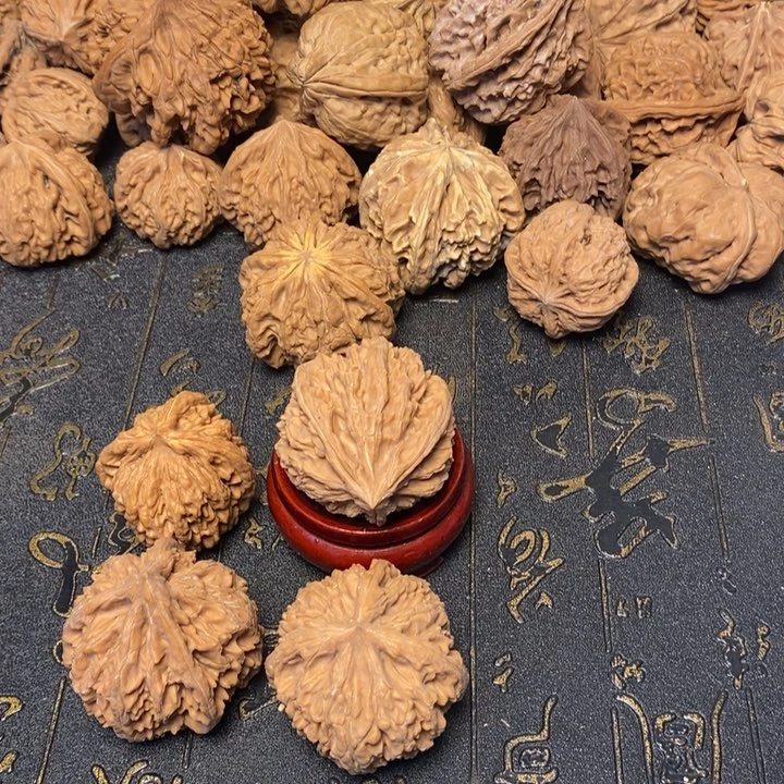 添***饭文玩核桃吊坠文玩核桃异形单只