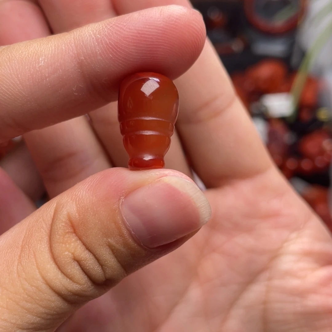 【闪购商品】未镶嵌三通11m南红玛瑙