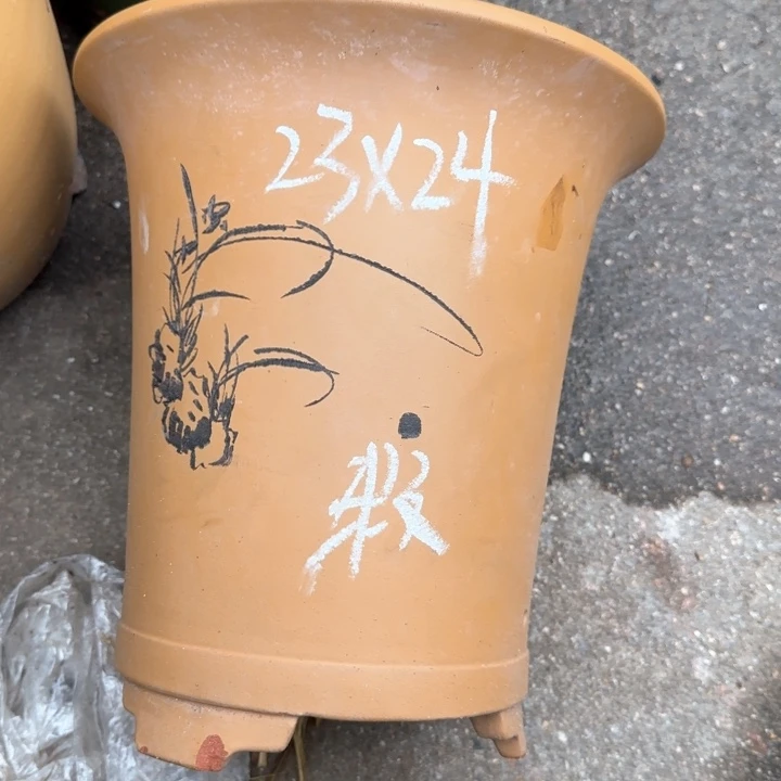 紫砂花盆 特价清仓