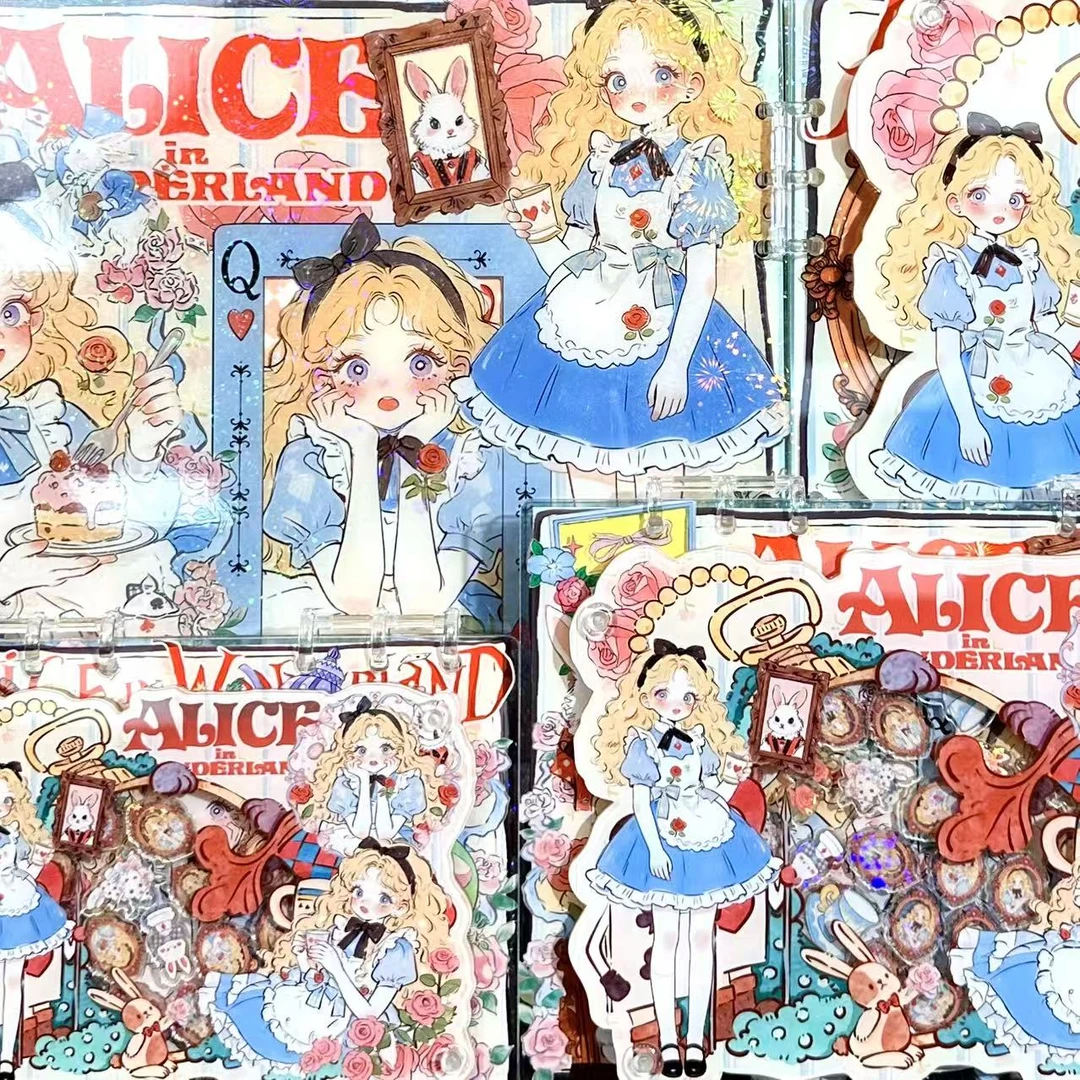 上新爱丽丝女孩横套餐（高定开卷款）摇摇本设计师赞助高颜值亚克力