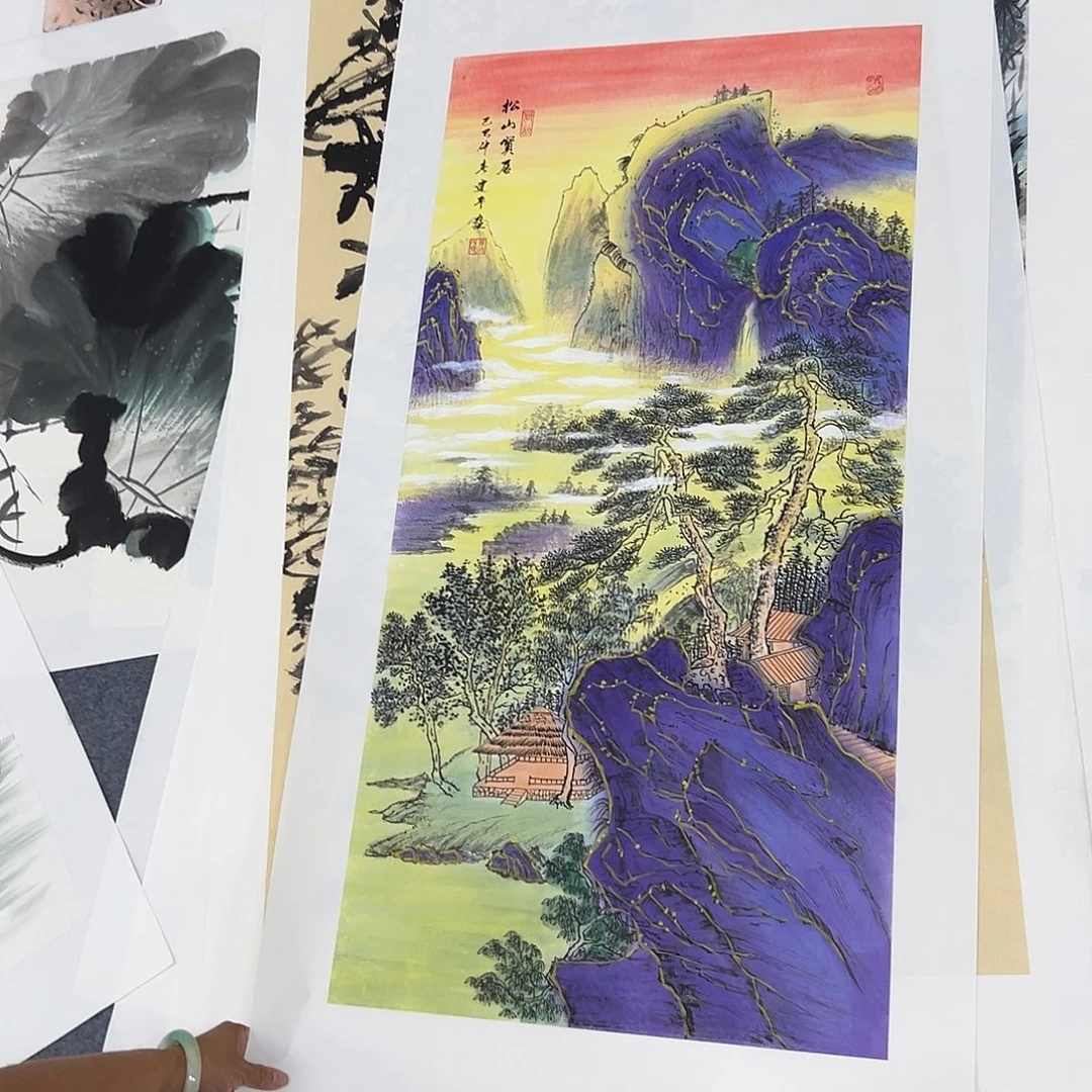 国画XD精品国画作品单幅任发