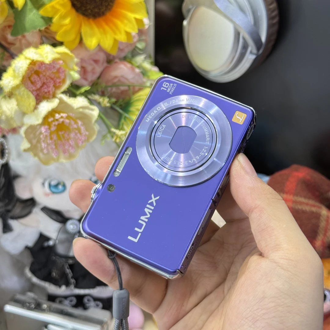 9新 Panasonic/松下 松下fh8冷白皮1600万像素柔焦 滤镜多带配件