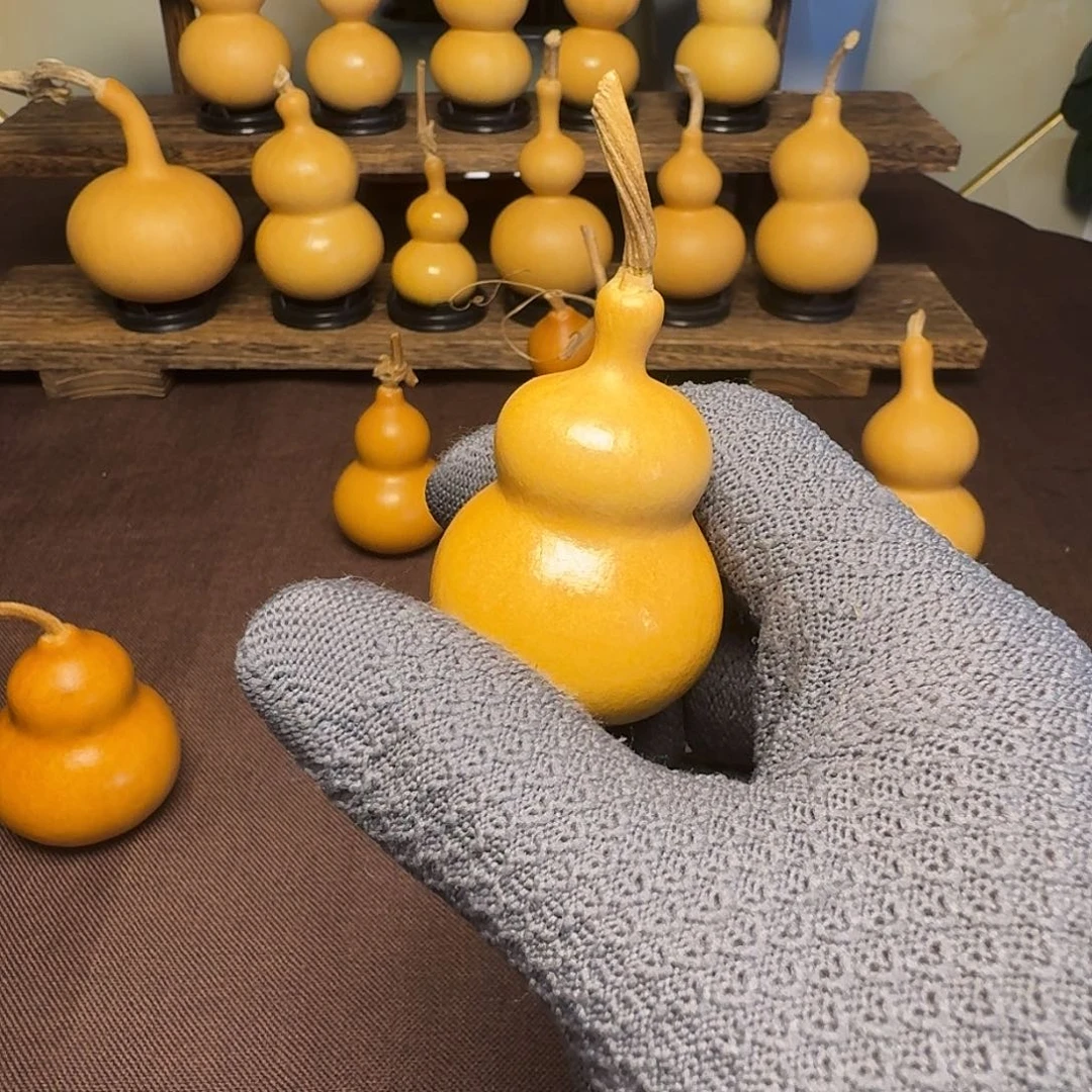 像***英恭喜发财纯天然葫芦