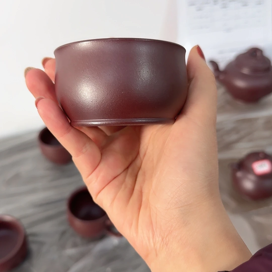 紫砂茶壶黄龙山原矿龙血砂100