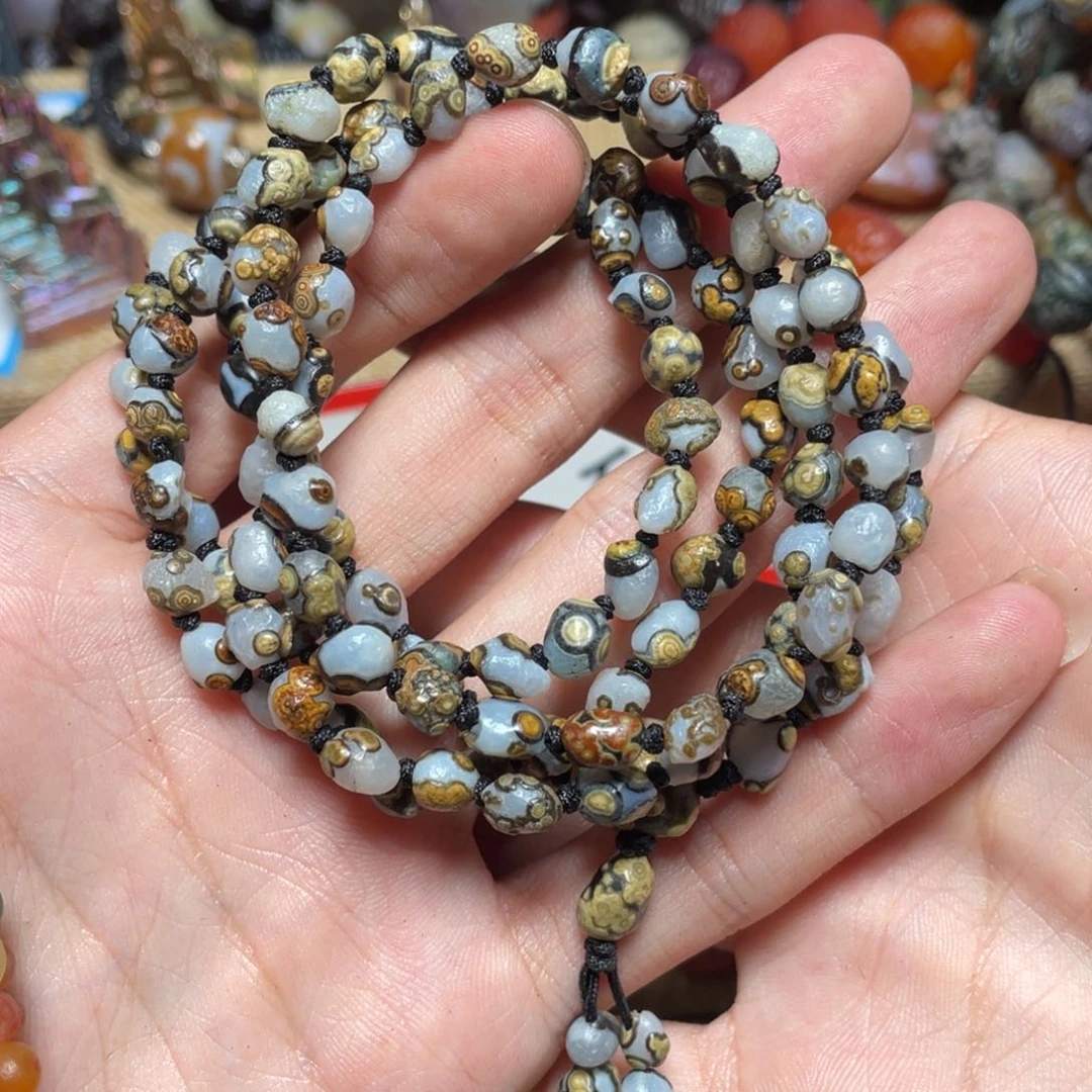 玛瑙/玉髓手链合金林**晓