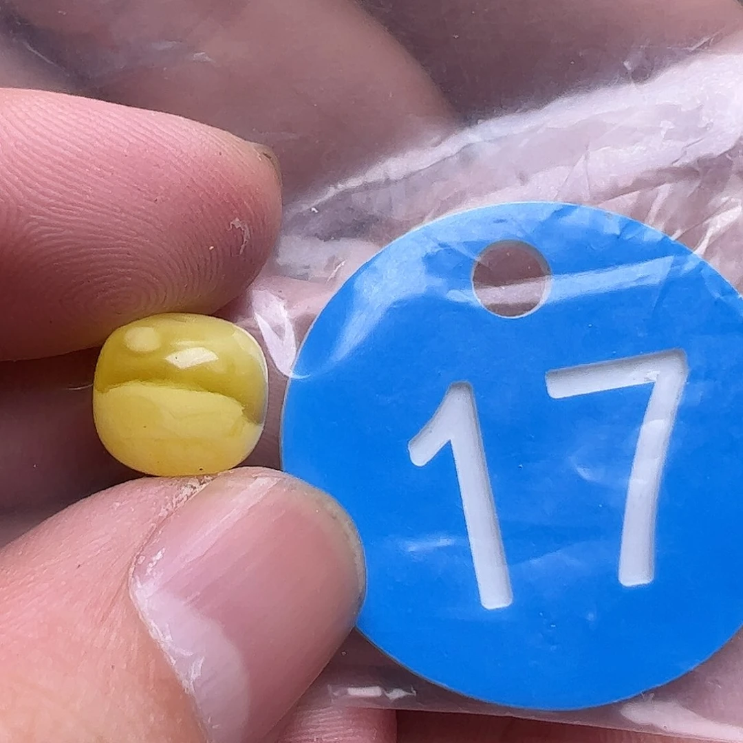 蜜蜡未镶嵌珠宝奇石11mm微花粉