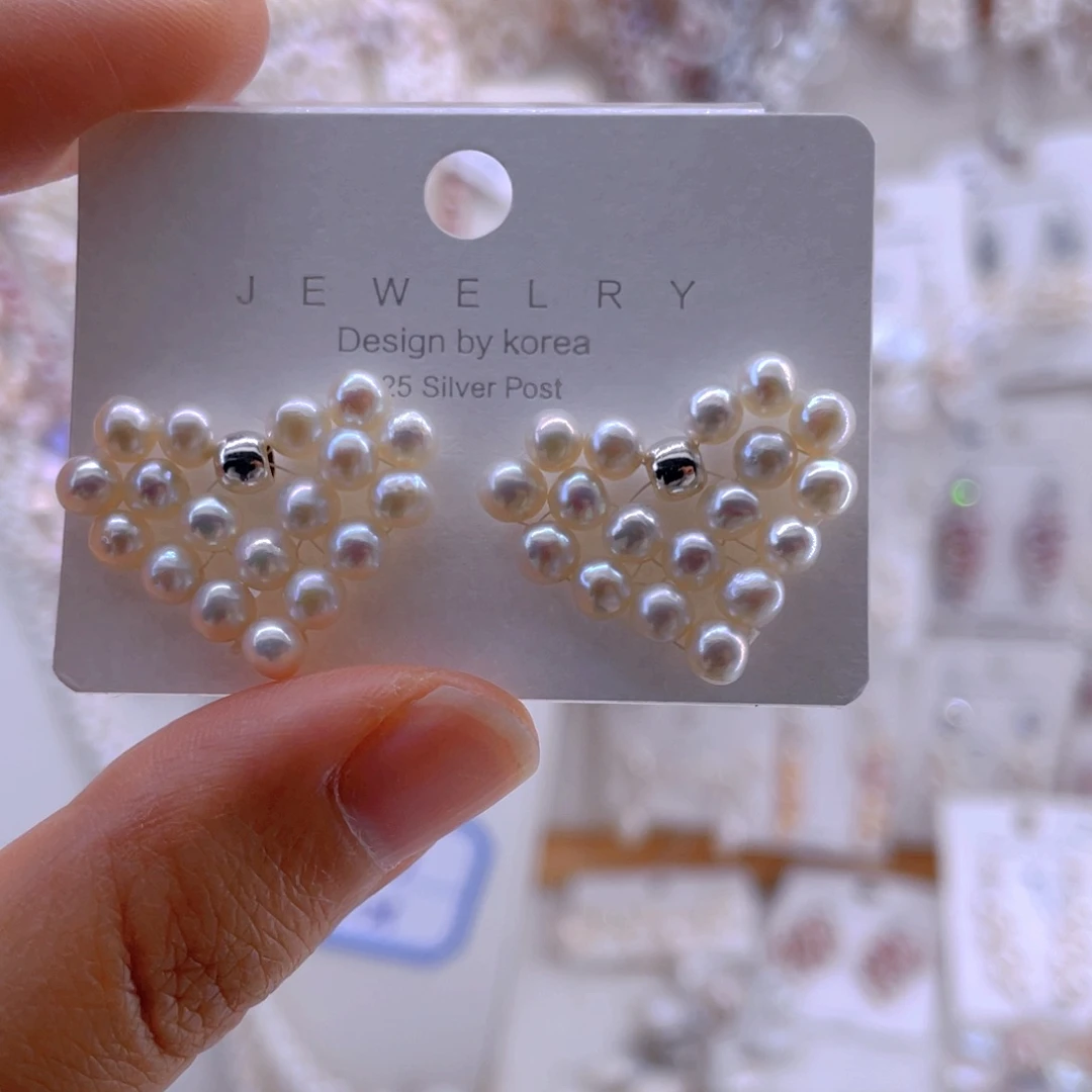 未镶嵌耳饰淡水珍珠